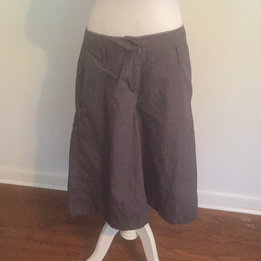 Size 10 Gray Gaucho Pants